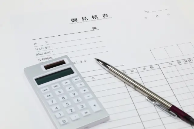 作業前の明確な漏水調査・修理見積もりを提示