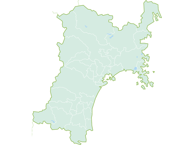 神奈川県の対応エリアマップ