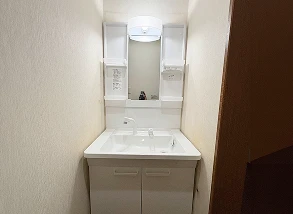 洗面台水漏れ修理施工事例のAfter写真